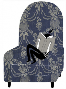 bookandgirlinbigchair