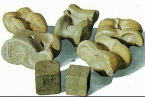 ancient dice sheeps knuckles
