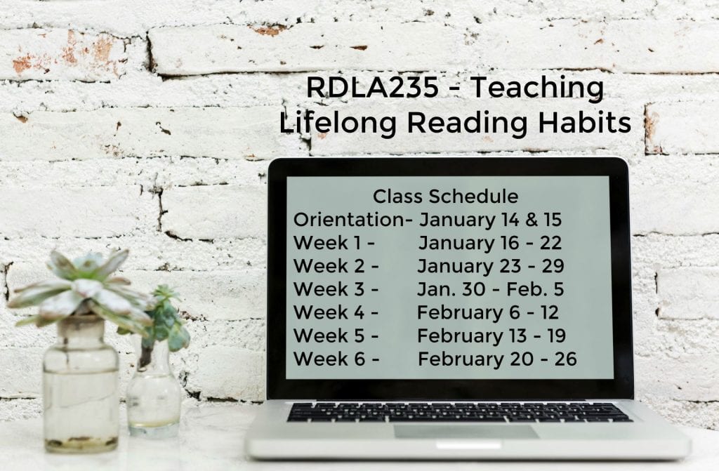 RDLA235 Winter Course Calendar Dr. Helen Teague