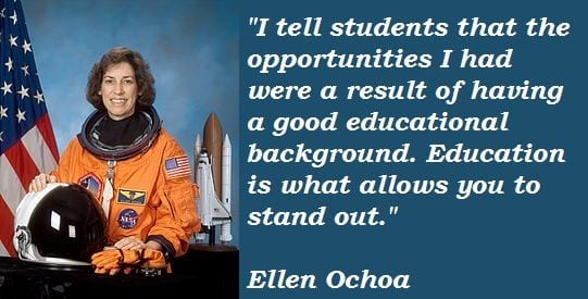 Hispanic Heritage Month Astronaut Ellen Ochoa 